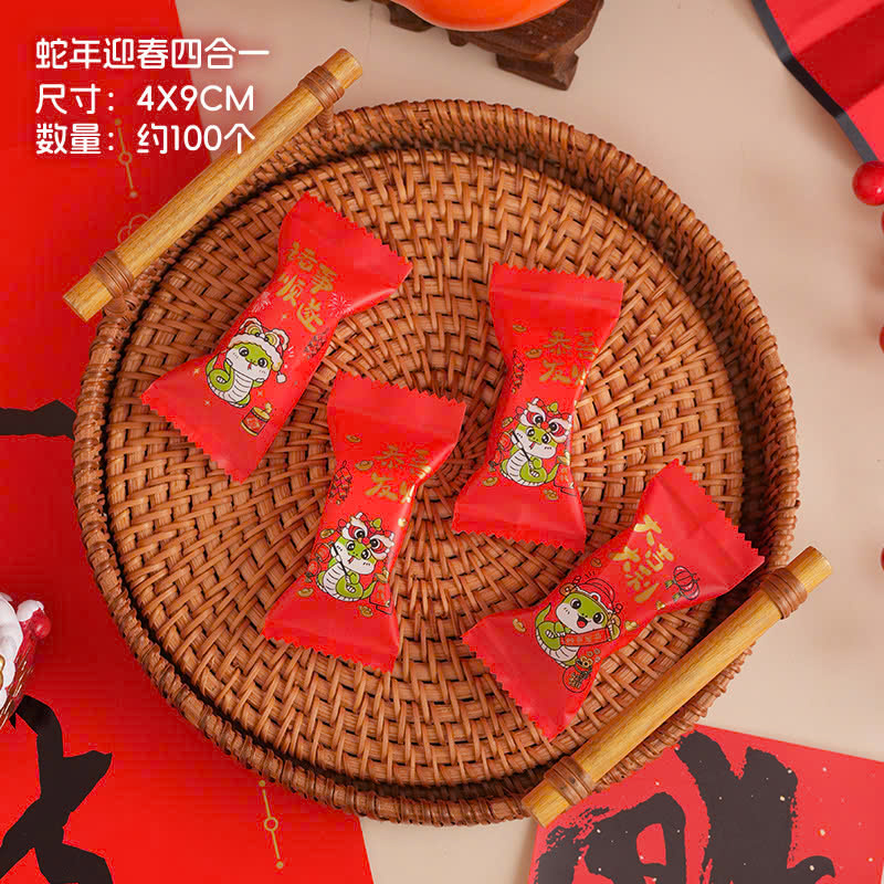 Túi kẹo nougat Rắn Hạnh Phúc - 100 túi