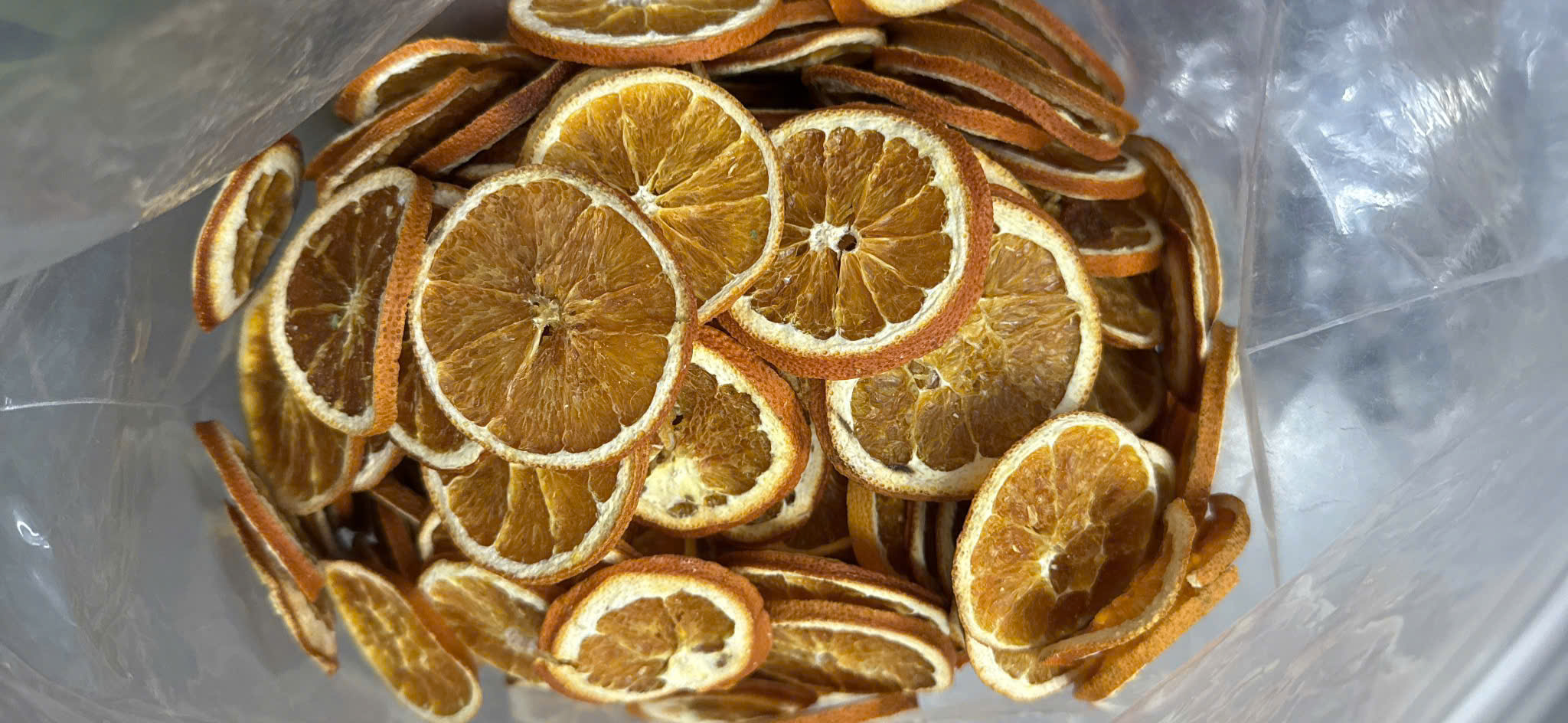 Cam lát vàng sấy khô 100gr & 1kg