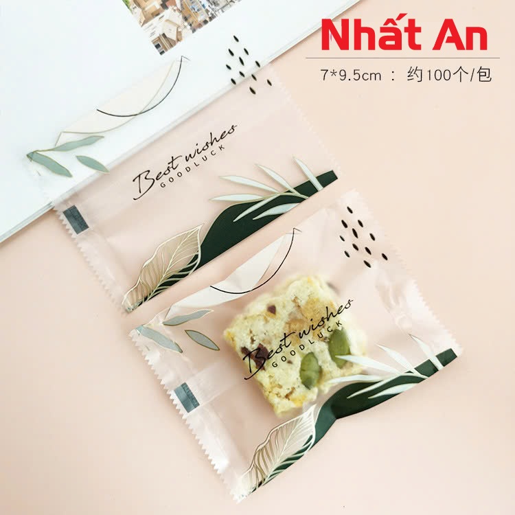 Túi hàn 7x10cm Best wish - xấp 100 túi