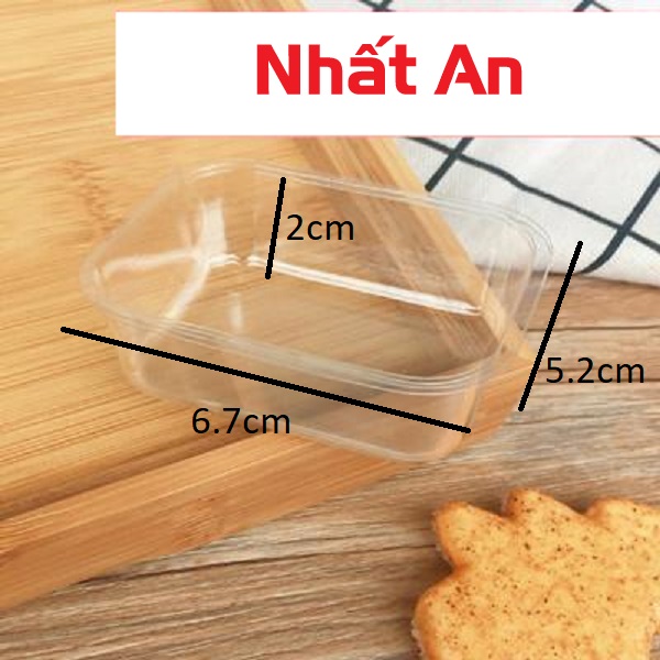 Khay bánh dứa - 100 cái/lốc (5073 - trơn)