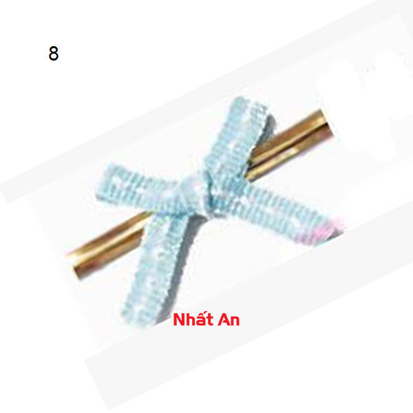 Dây kẽm vàng gắng nơ (20 cái)