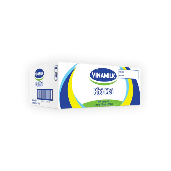 Phô Mai miếng Vinamilk 120g - 8 miếng