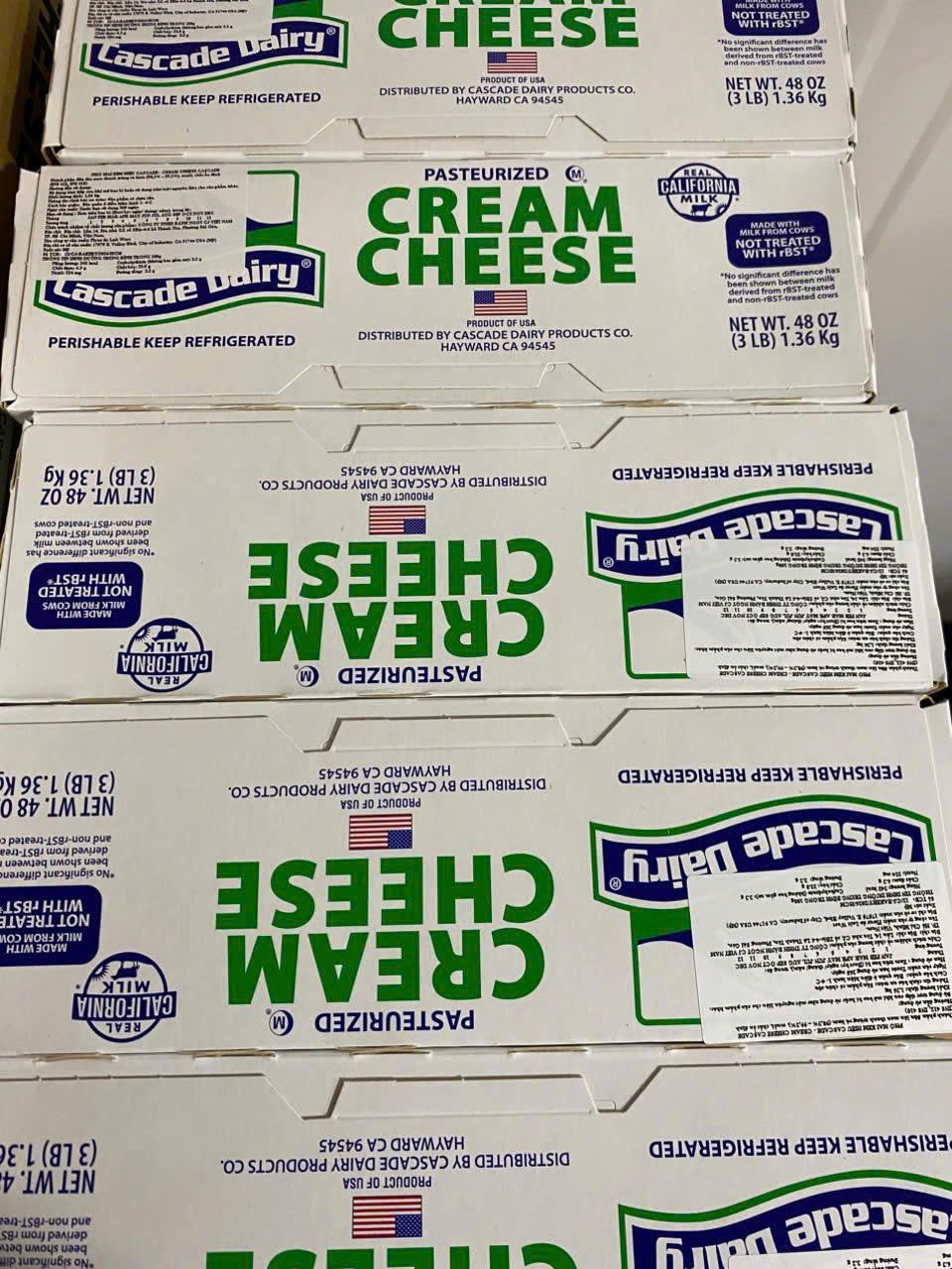 Cream cheese Mỹ Cascade Dairy 1,36kg