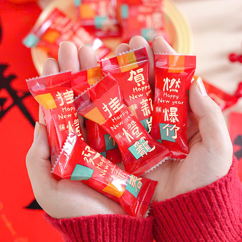 Túi kẹo nougat Happy New Year - 100 túi