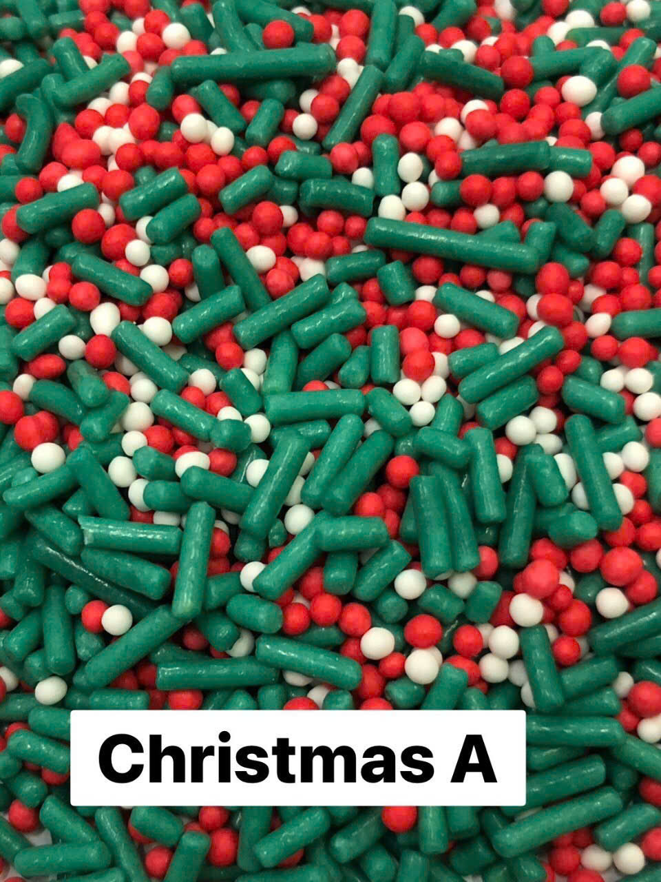 Cốm màu Chorice trang trí bánh Noel (Christmas A)