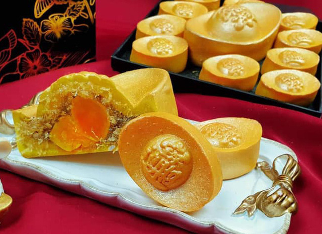 Khuôn trung thu thỏi vàng 150gr - 4 mặt