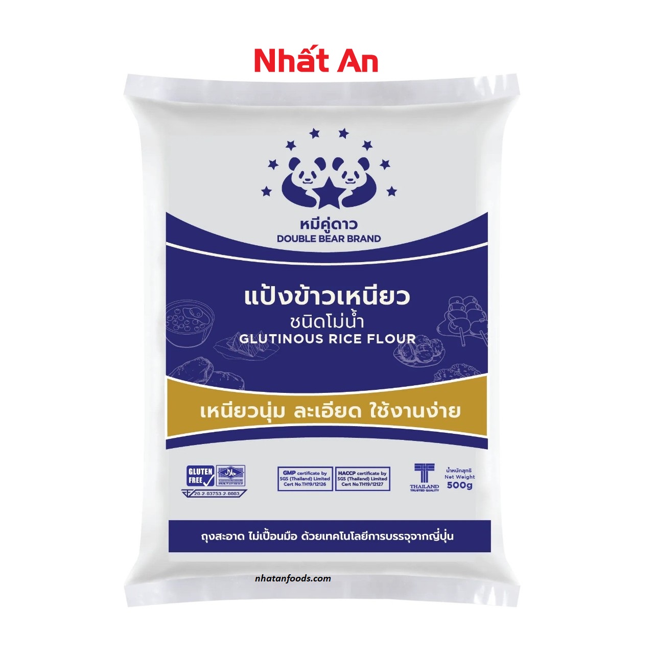 Bột nếp Thái Lan 500gr