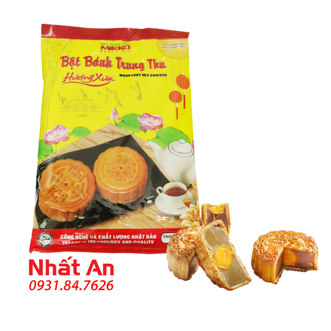 Bột vỏ bánh trung thu trộn sẵn Mikko 1kg