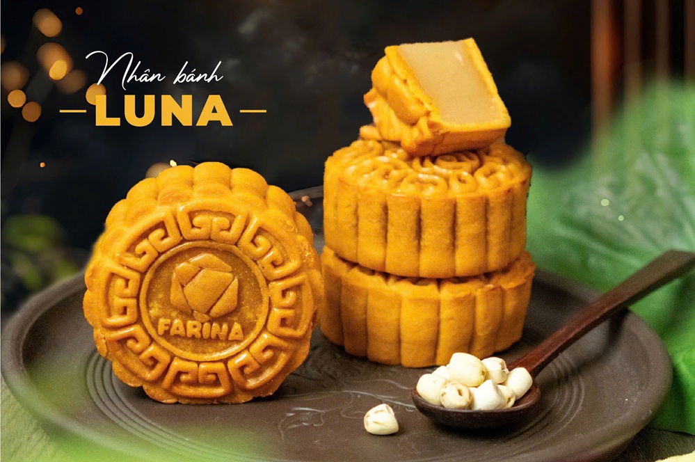 Nhân trung thu đậu đỏ Luna Farina 1kg