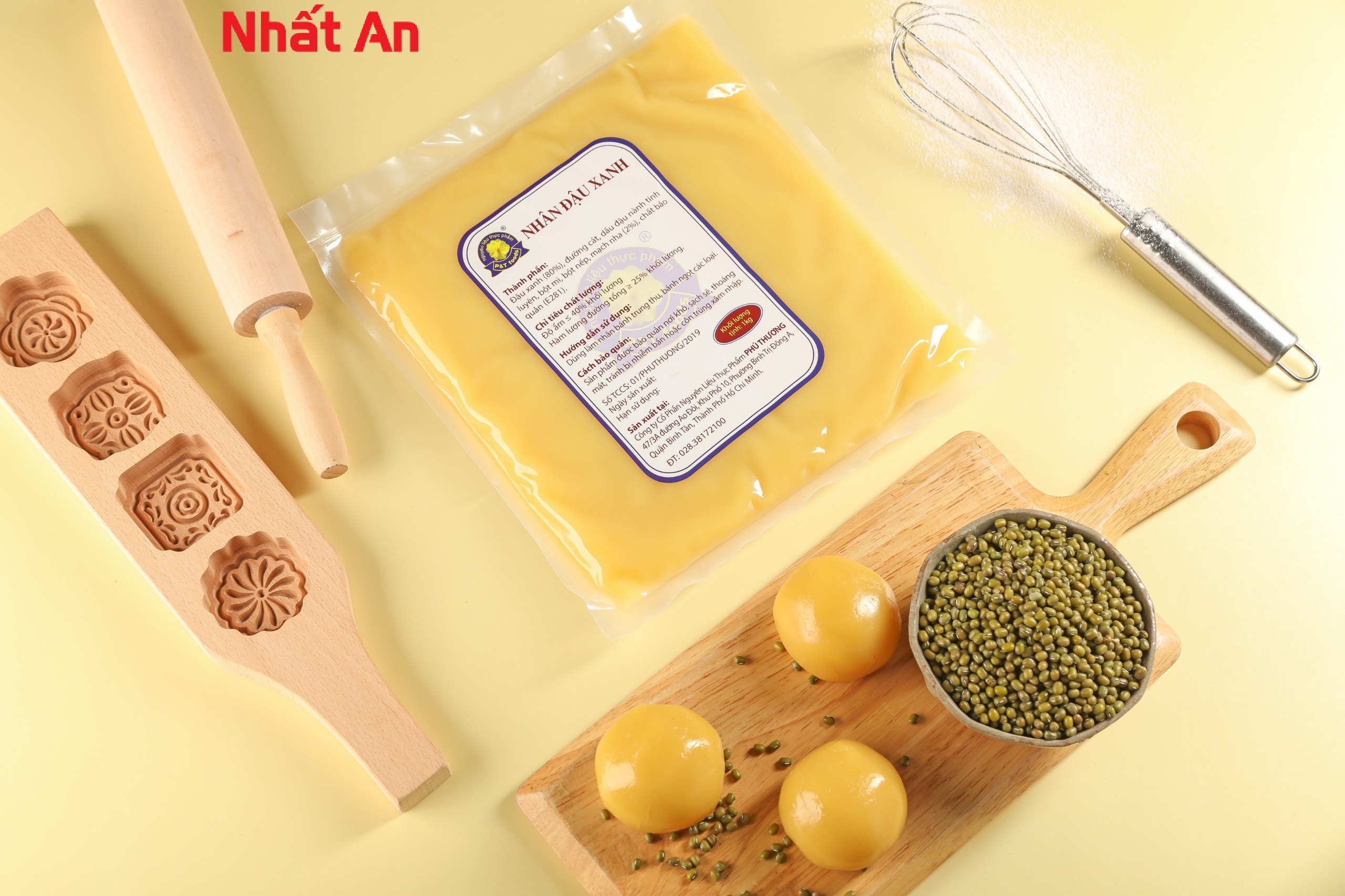Nhân đậu xanh Phú Thương 1kg