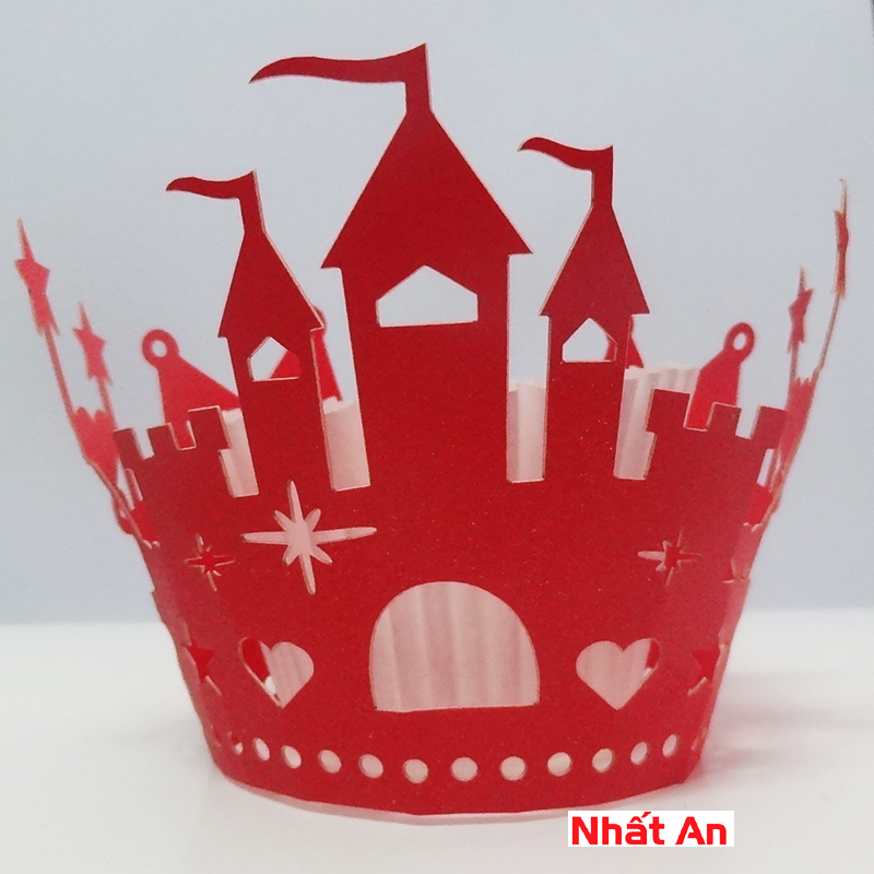 Ren trang trí/ Giấy gói bánh - 12 cái (Màu ngẫu nhiên)