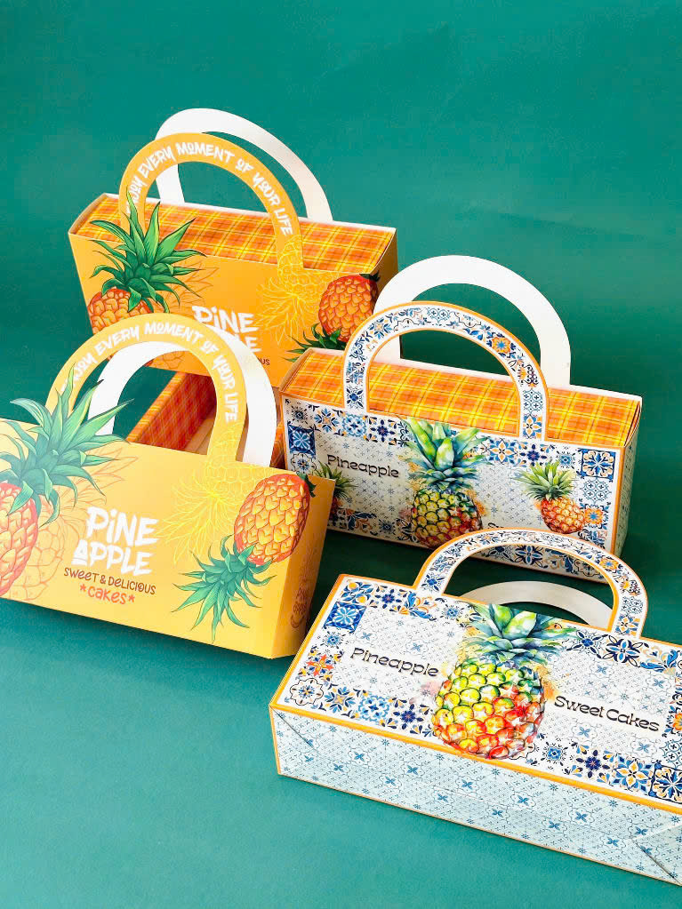 Hộp Tết Hộp Bánh Dứa Thanh Nhã