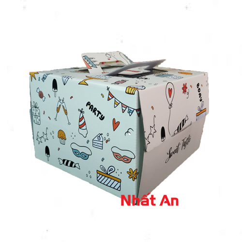 Hộp bánh kem giấy size 23cm
