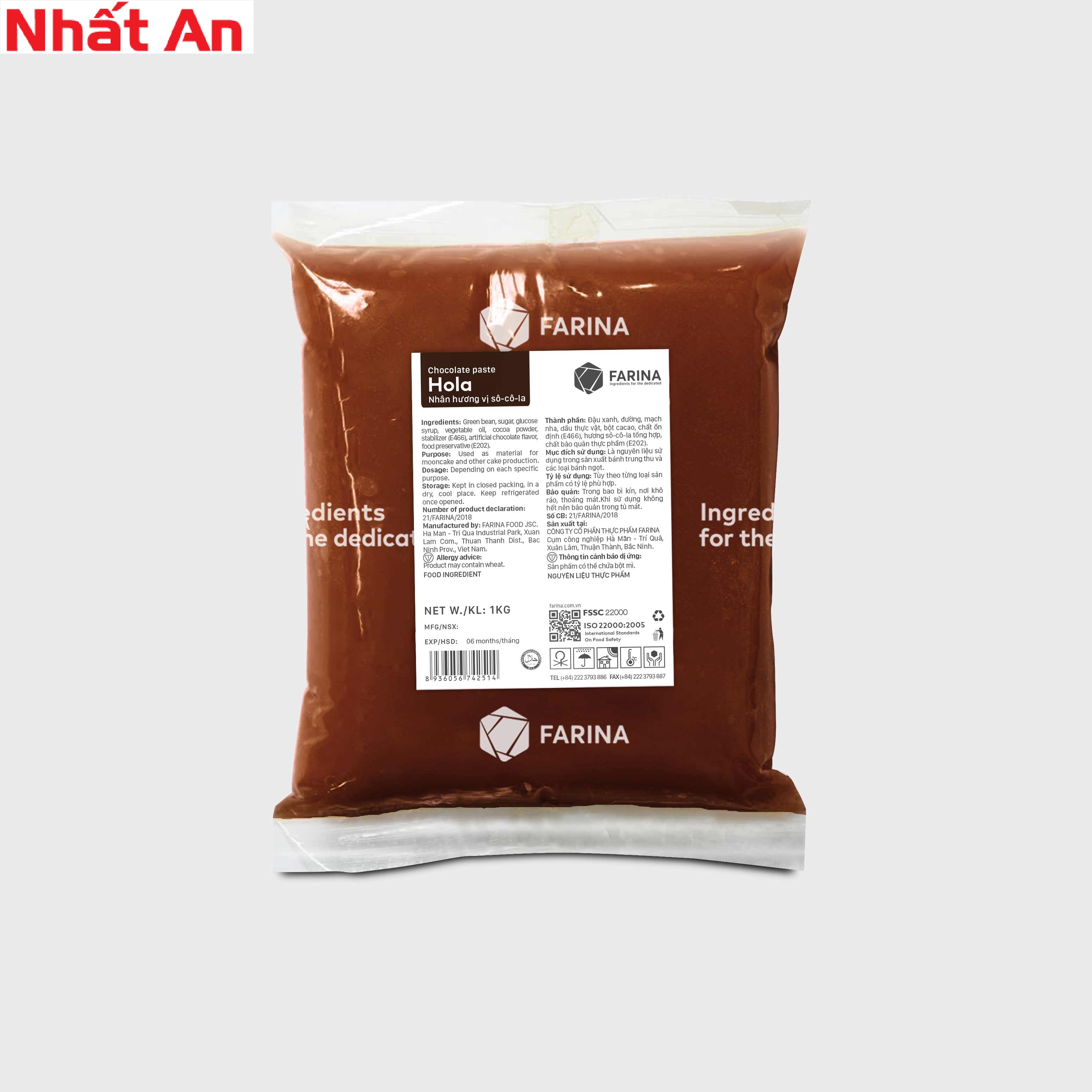 Nhân Trung Thu Hương Vị Socola Hola 1kg