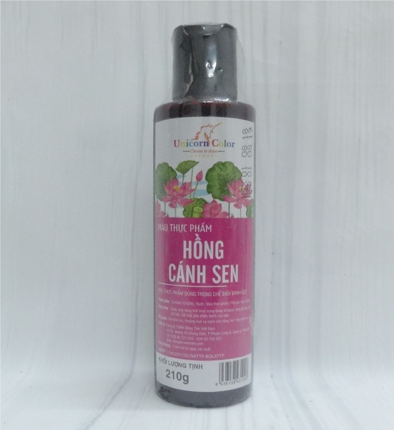 Màu nước thực phẩm UNICORN 210gr