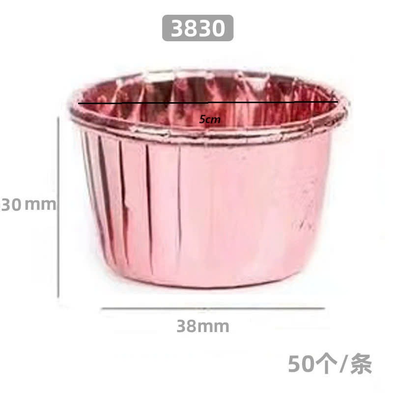 Chén giấy / cup giấy xếp li size nhỏ 50 cái, có 3 màu