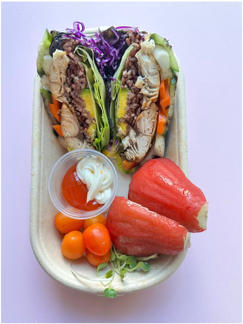 Hộp bã mía oval 1 ngăn nắp trong 850ml