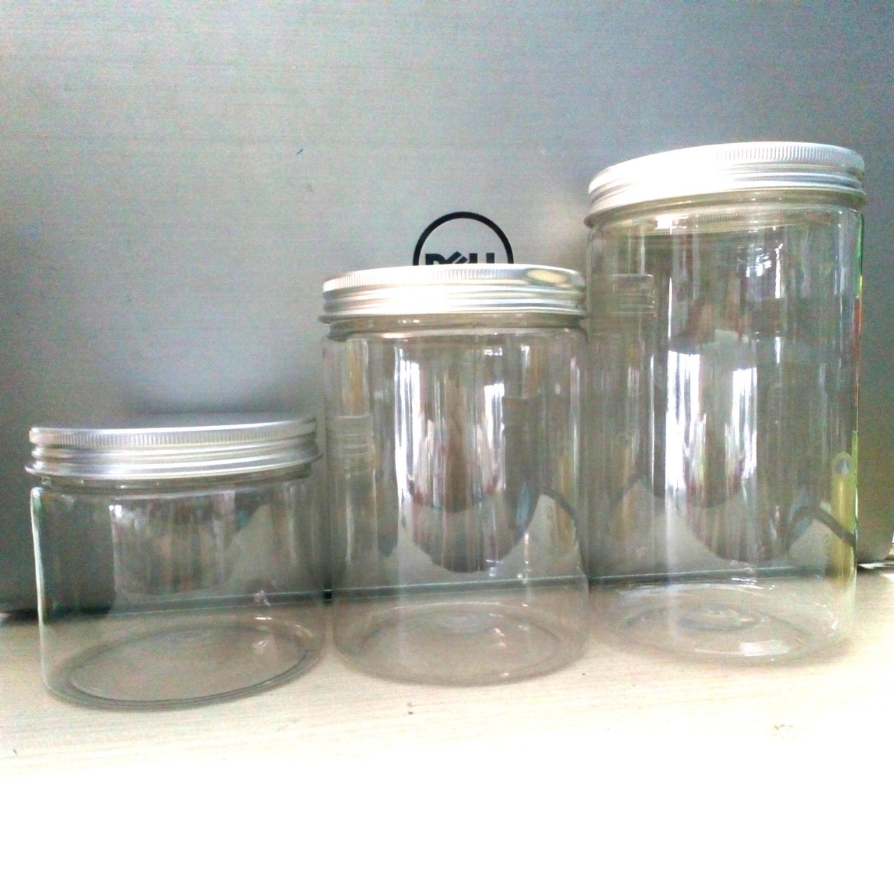 Hủ nhựa nắp nhôm (500ml - 800ml - 1L - 1L2)