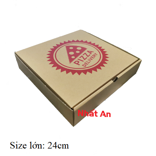 Hộp giấy đựng bánh pizza (Có 2 size)