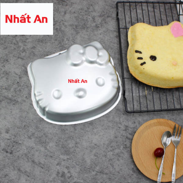 Khuôn bánh mặt Hello Kitty 13cm