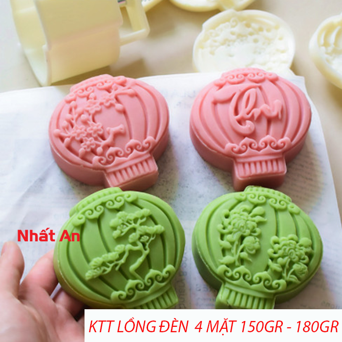 Khuôn trung thu 4 mặt lồng đèn 150 - 180gr