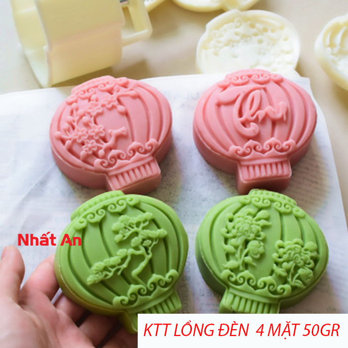 Khuôn trung thu 4 mặt lồng đèn 50 - 65gr