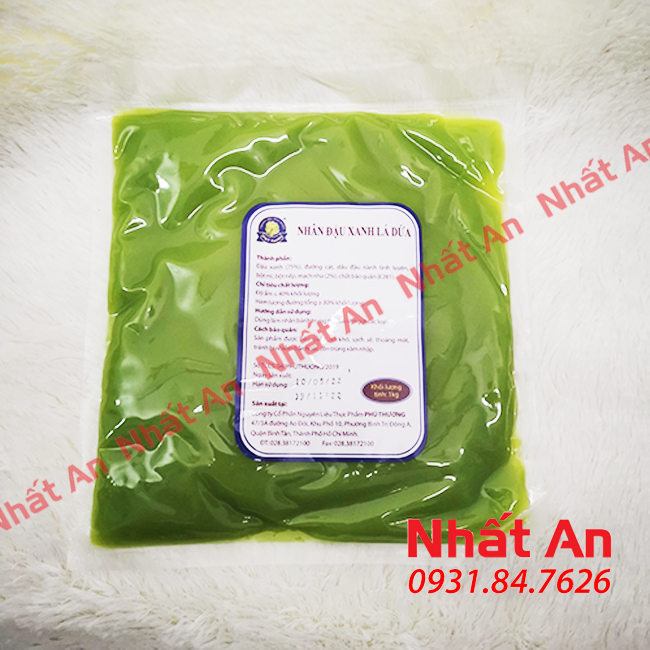 Nhân Trung Thu Đậu Xanh Lá Dứa Phú Thương 1kg