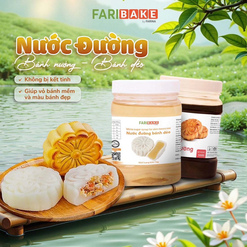 Nước đường bánh nướng Farina 500gr - 1kg
