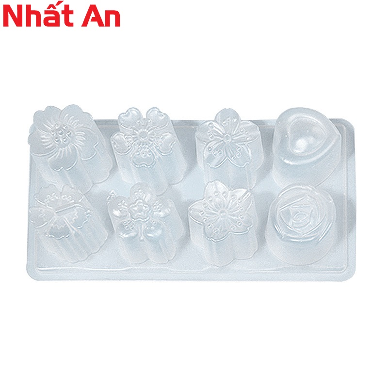 Khuôn rau câu nhựa hoa