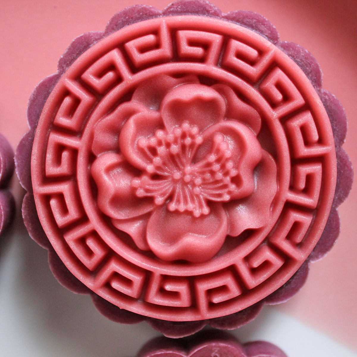 Khuôn trung thu 4 mặt hoa 150gr - 180gr