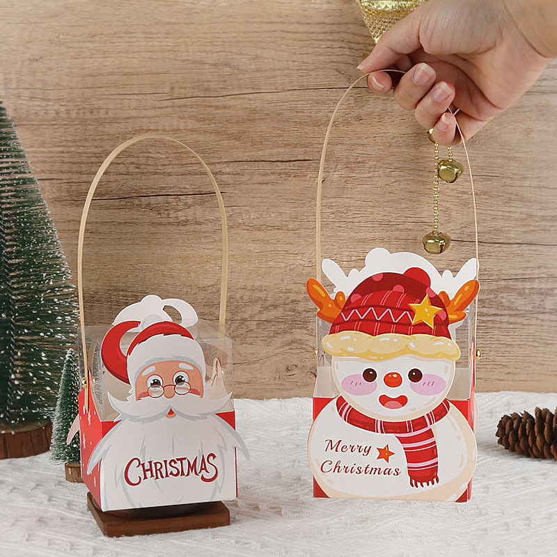 Hộp đựng bánh kẹo Giáng Sinh kute - Ông già Noel