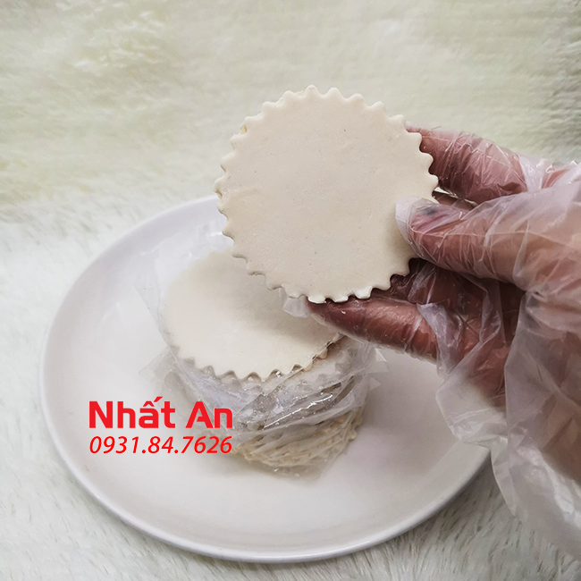 Đế  bánh pateso nhấn sẵn - 20 đế
