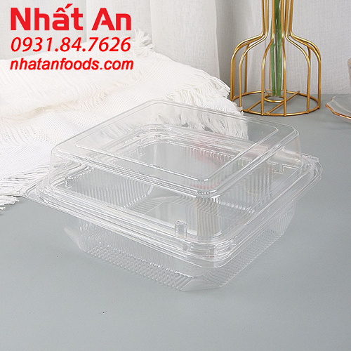 Hộp nhựa trong nắp gặp XY 358C PET