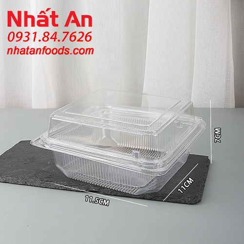 Hộp nhựa trong nắp gặp XY 358C PET