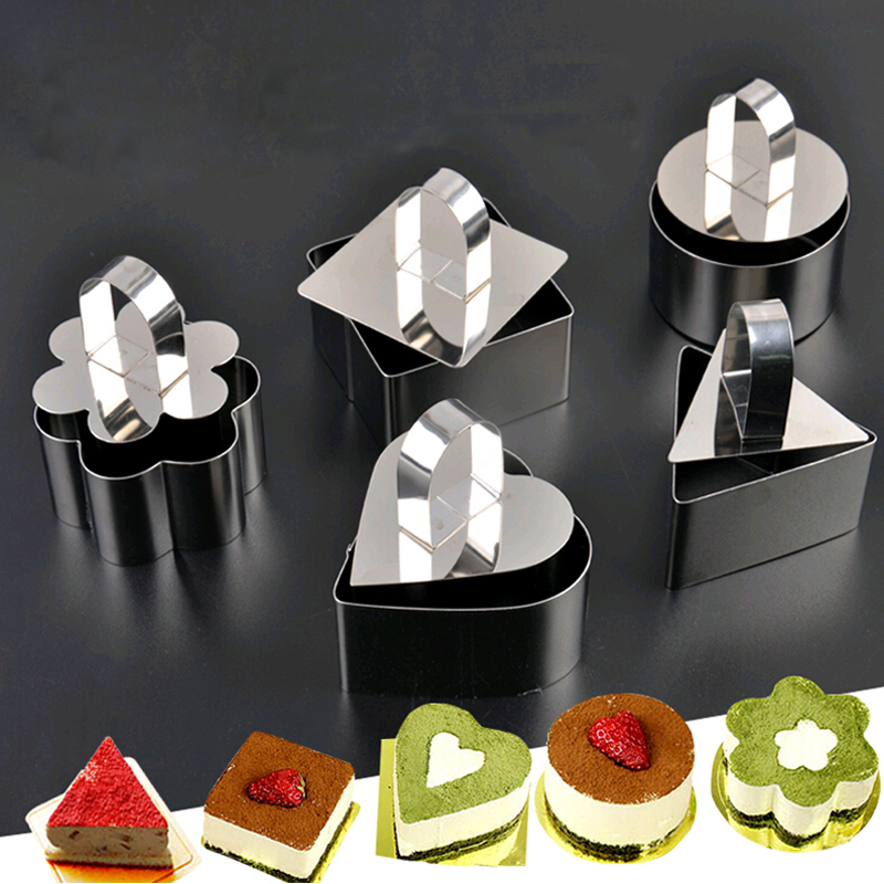 Khuôn ring làm bánh mouse (có 5 kiểu)