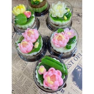 Hộp nhựa đế đen tròn F057