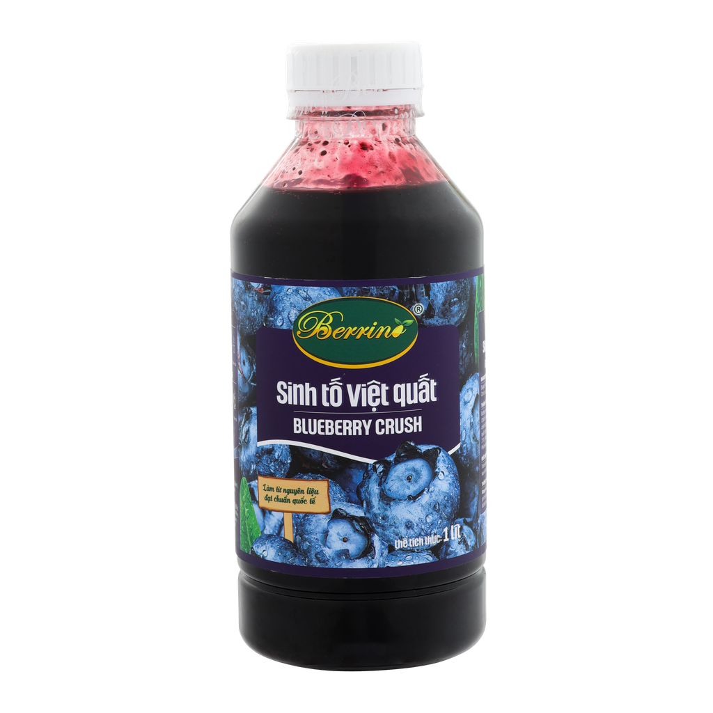 Sinh tố việt quất Berrino 1 lít