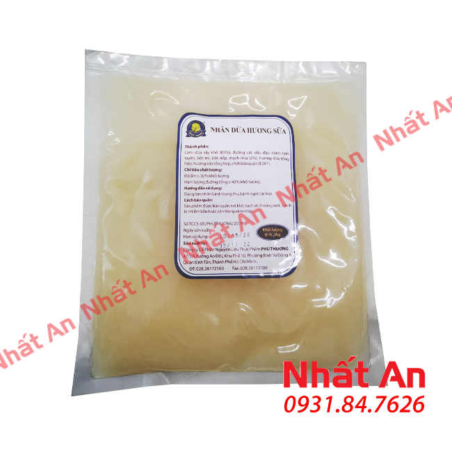 Nhân trung thu sữa dừa sên sẵn Phú Thương 1kg