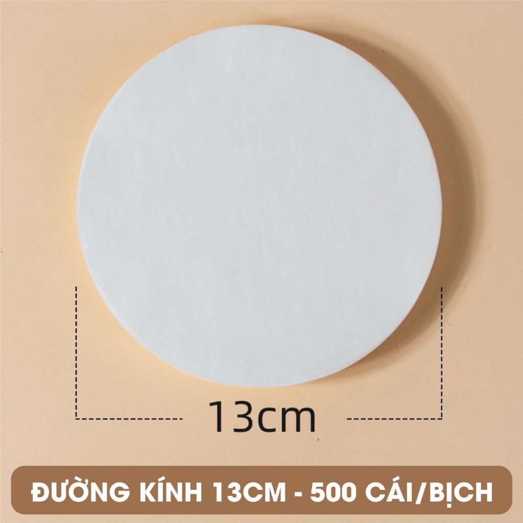 Giấy lót chống tràn ly 500 tờ 13cm