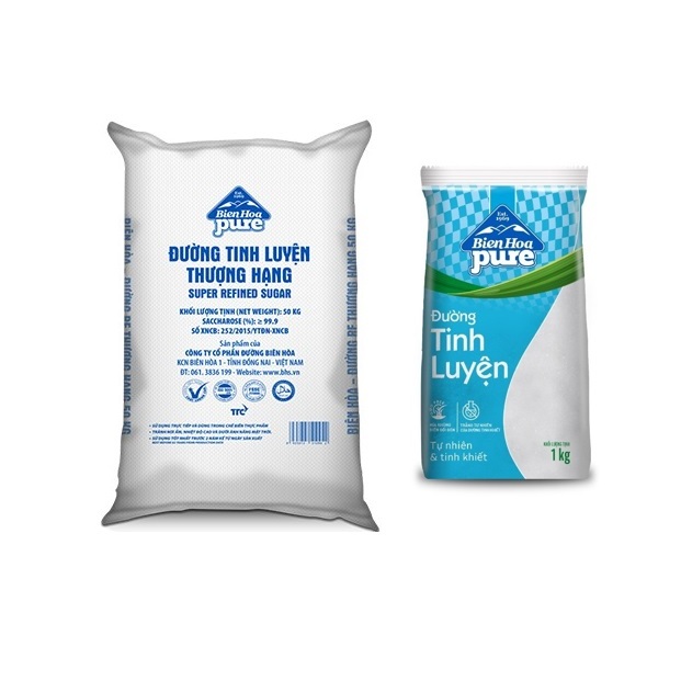 Đường cát tinh luyện Biên Hòa 1kg