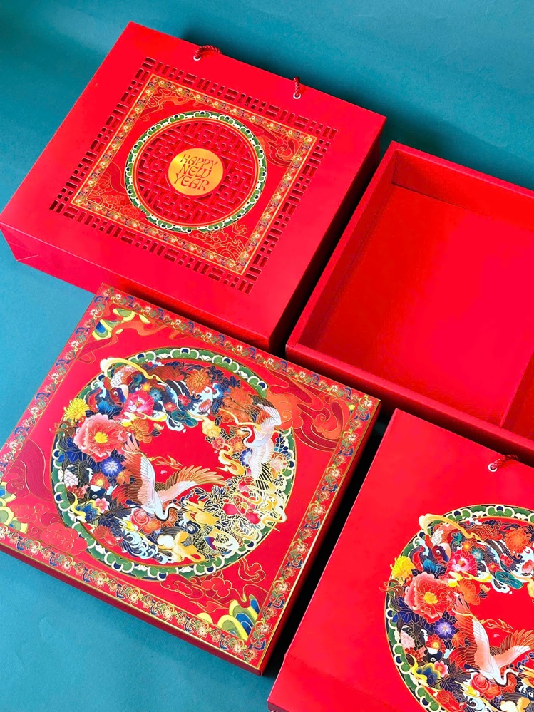 Hộp Tết đựng rượu Xuân Như Ý