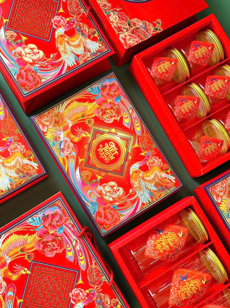 Hộp Tết Xuân Phụng 6H