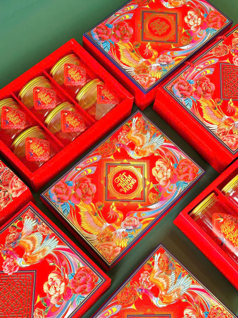 Hộp Tết Xuân Phụng 6H