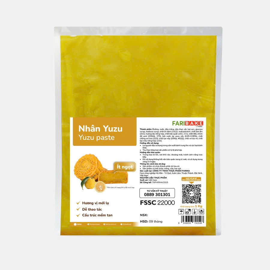 Nhân Trung Thu Yuzu Faribake Farina 1kg