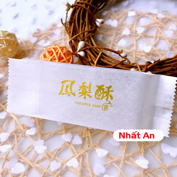 Túi bánh dứa thắt eo 12.8x5x3cm (Có nhiều mẫu) - 100 cái