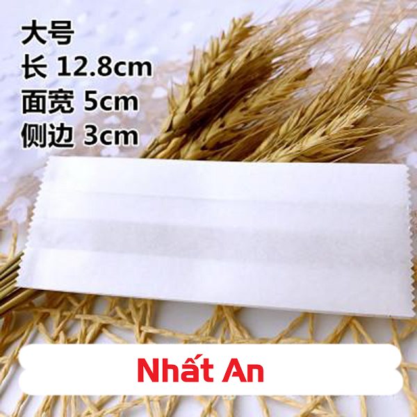 Túi bánh dứa thắt eo 12.8x5x3cm (Có nhiều mẫu) - 100 cái