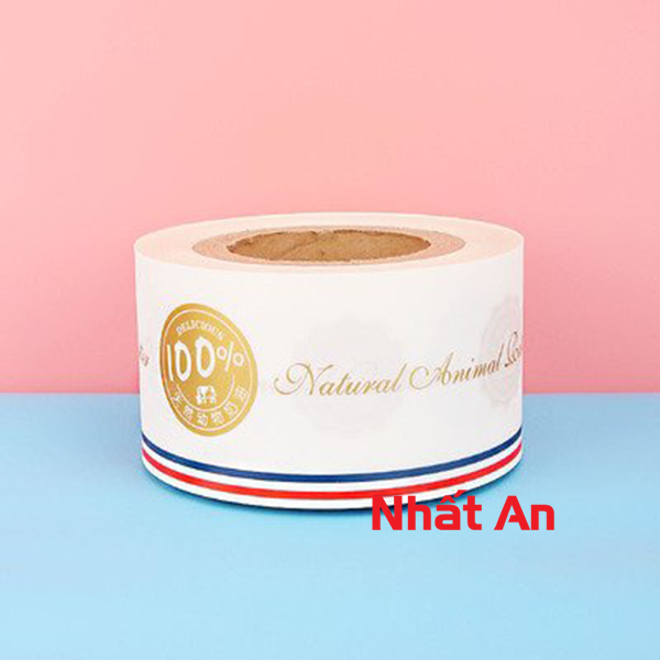 Cuộn mica cứng họa tiết cao 8cm - có nhiều mẫu