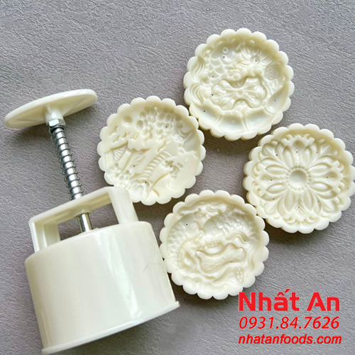 Khuôn trung thu 4 mặt Song Ngư (150gr/ 200gr)