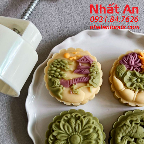 Khuôn trung thu 4 mặt Song Ngư (150gr/ 200gr)