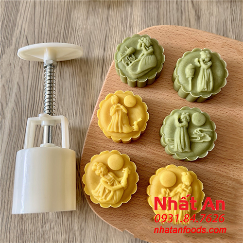 Khuôn trung thu 6 mặt Cổ Tích 50gr